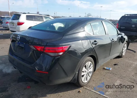 2021 Nissan Sentra S Xtronic Cvt from USA, damaged, VIN 3N1AB8BV7MY251232